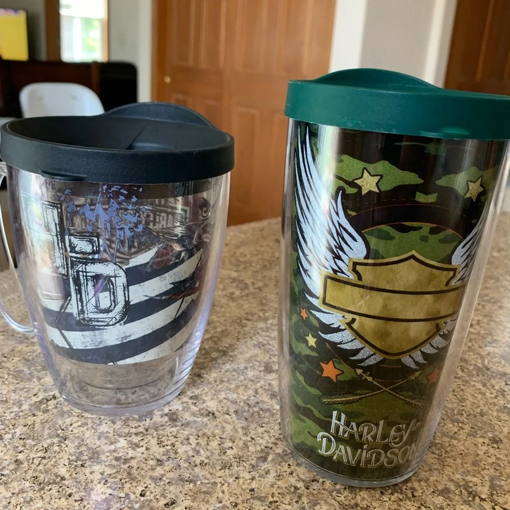 Harley Davidson Tervis mugs - Picture 1 of 2